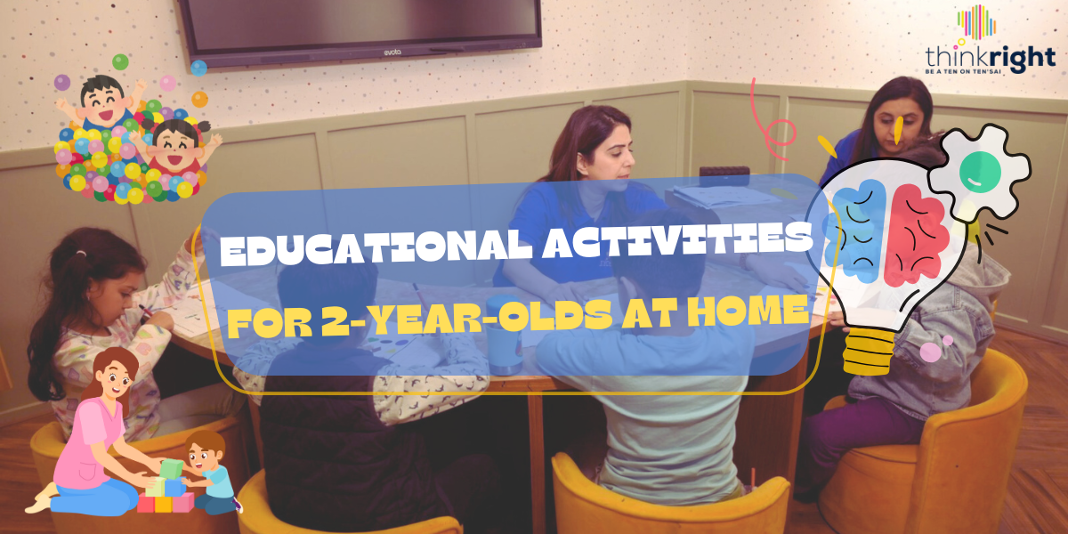 Educational activities for 2-year-olds at home